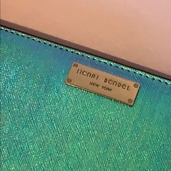 Henri Bendel Galactic Petrol Wallet. Brand New - Picture 2 of 8